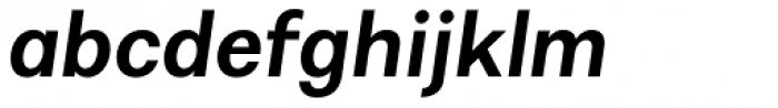 Alergia Grotesk Normal Semi Bold Italic