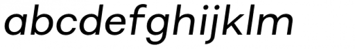 Alergia Grotesk Wide Italic