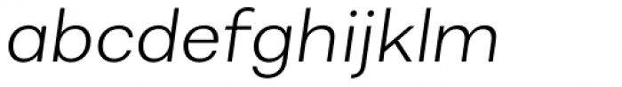 Alergia Grotesk Wide Ultra Light Italic