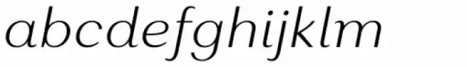 Alethia Pro Extra Light Italic