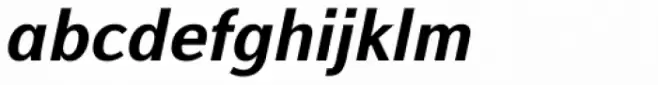 Alfabetica Heavy Italic