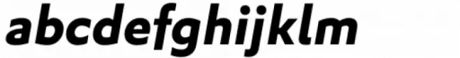 Algera  Bold Italic