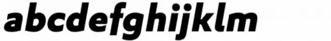 Algera  Extra Bold Italic