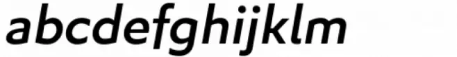 Algera  Medium Italic