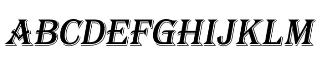 Algerian Mesa Alt S Italic