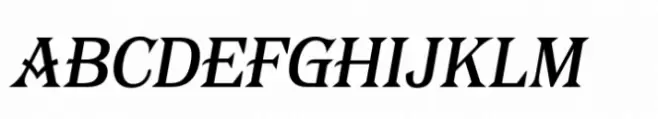 Algerian Mesa Alt S Plain Italic