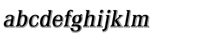 Algerian Mesa Italic
