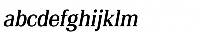 Algerian Mesa Plain Italic