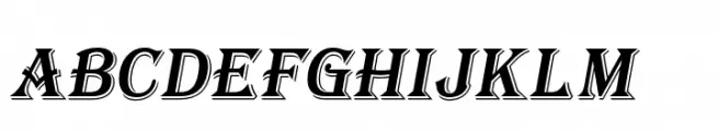 Algerian Mesa SC Italic