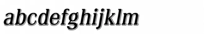 Algerian Rnd Alt X Italic