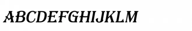 Algerian Rnd SC Plain Italic