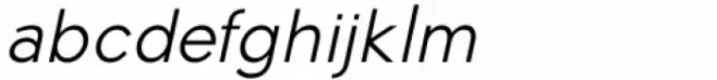 Algoria Light Condensed Italic
