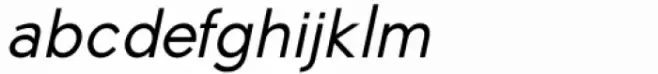 Algoria Regular Condensed Italic