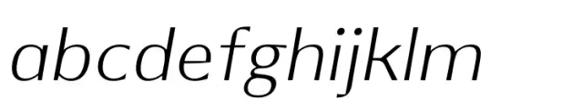 Alige Extra Light Italic