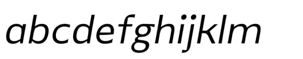 Alige Regular Text Italic