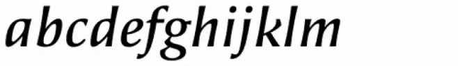 Alinea Incise Italic