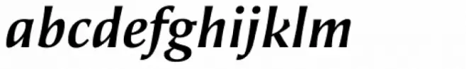 Alinea Incise Medium Italic