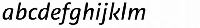 Alinea Sans Italic