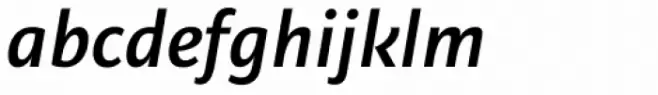 Alinea Sans Medium Italic