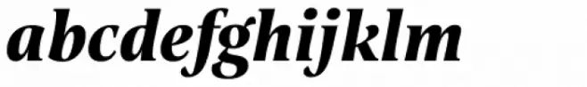 Alinea Serif Bold Italic