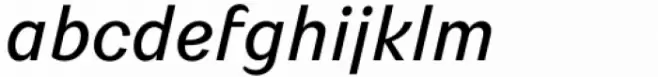 Alius Medium Italic
