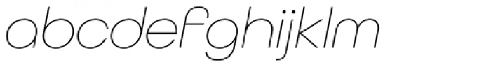 All Round Gothic ExtraLight Oblique
