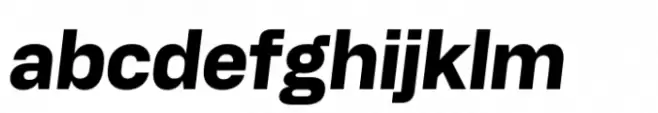 Alliance No 2 Extra Bold Italic