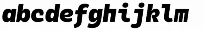 Alloca Mono Black Italic