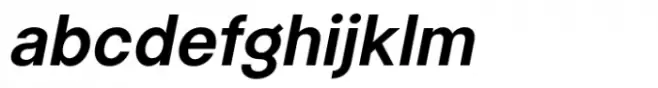 Almarena Neue Semi Bold Italic