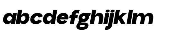 Aloevera sans Extra Bold Italic
