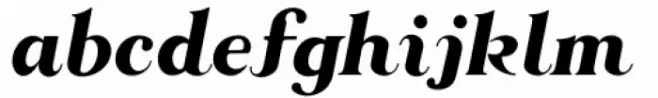 Along Serif BSC Extra Bold Italic