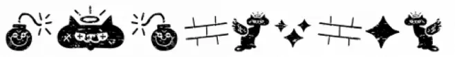Alquitran Pro Dingbat Character Dirt