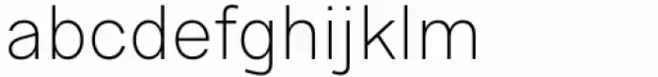 Altmann Grotesk Thin