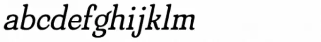 Altura Condensed Italic