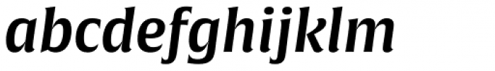 Alverata PE SemiBold Italic