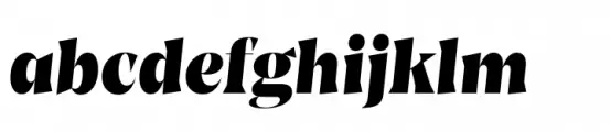 Amarga Extra Bold Italic