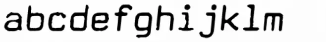Amateur Typewriter Italic