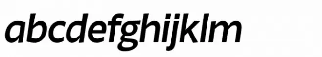 Ambra Sans Medium Italic