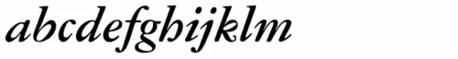 American Garamond Bold Italic