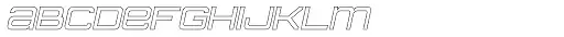 American Sensation Hollow Italic