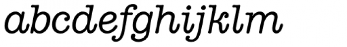 American Typewriter Std Medium Italic