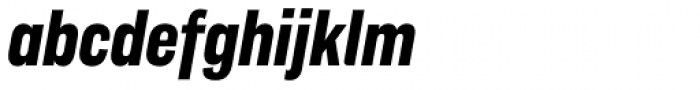Americane Condensed Bold Italic