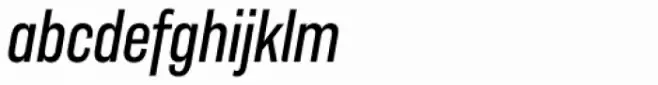 Americane Condensed Italic