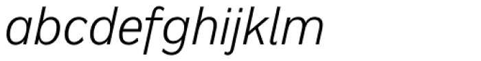 Americane Light Italic