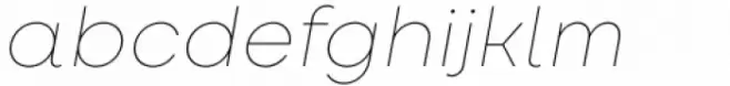 Amika Thin Italic