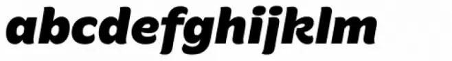 Amino Black Italic