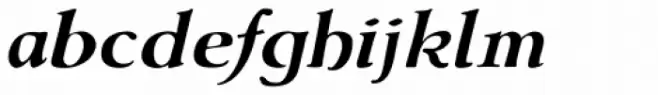 Amitale Wide Bold Italic