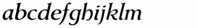 Amitale Wide Italic