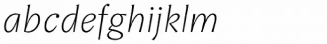 Amphibia Light Italic