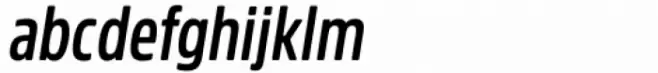 Amsi Pro AKS Condensed SemiBold Italic